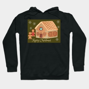 Merry Christmas gingerbread house Hoodie